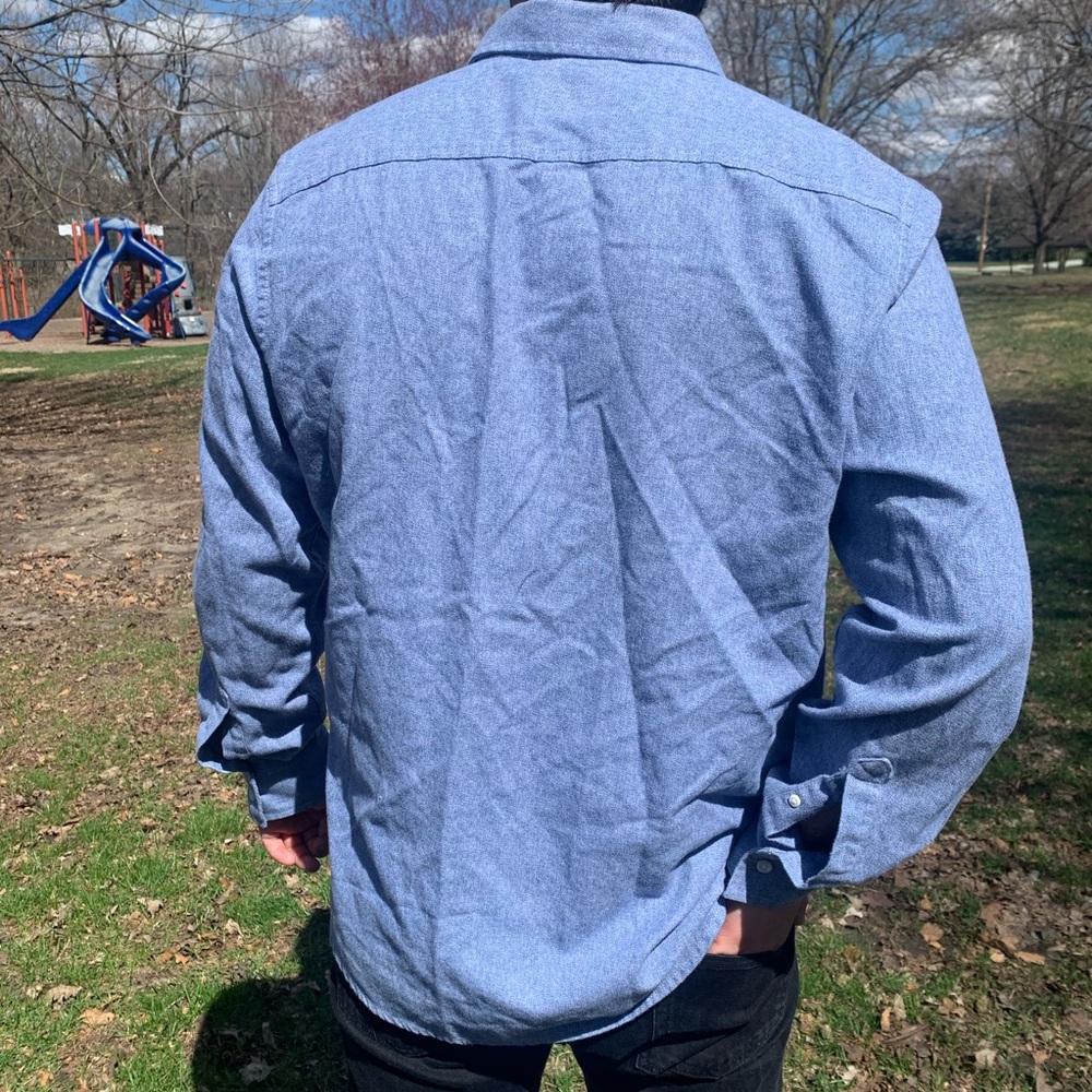 American Rag Button Down Collared Shirt - image 4